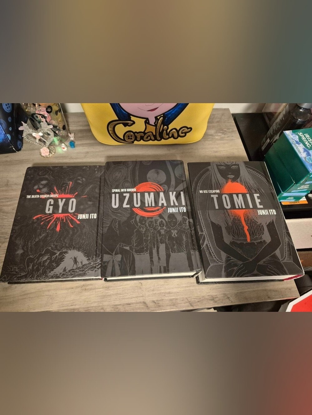 Junji Ito Gyo Uzumaki Tomie Manga Books